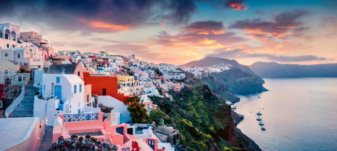 Santorini, la più romantica del mediterraneo!!